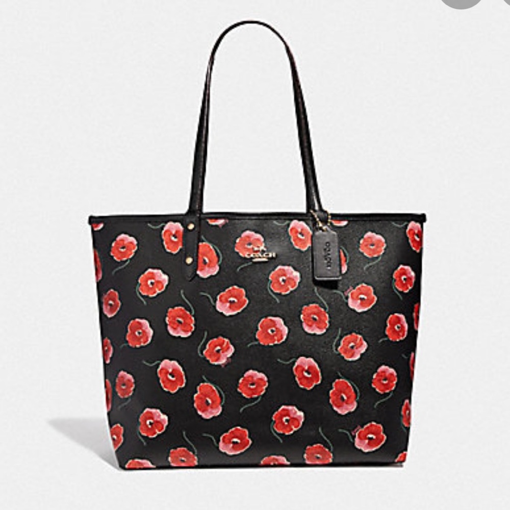 🌺LIMITED EDITION 🌺 Coach Reversible City Tote!